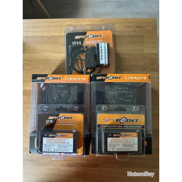 Lot cam�ras Spypoint Link Evo 4G + batteries