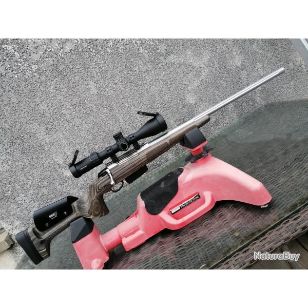 Carabine TIKKA T3X SUPER VARMINT 338 win Mag, fl�t�e, lunette Primary Arms 3-18x50 FFP, crosse KKC