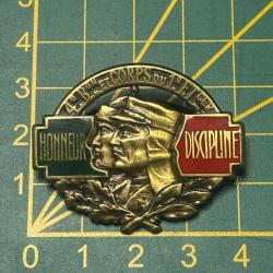 Insigne du 4eme Bataillon du 1er R&eacute;giment &Eacute;tranger Infanterie