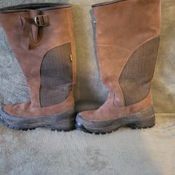 Belles bottes de chasse fourr&eacute;es, marque "Le Chameau"