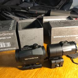 Point rouge Scrapper 1x29 + Magnifier Maverick 4