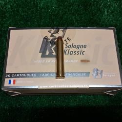 Bo&icirc;te de 20 cartouches Sologne cal. .444 Marlin t&ecirc;te creuse 240 gr