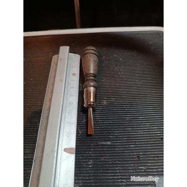 Ancien petit tournevis armurier  id�al coffret pistolet   revolver ancien ou collection l2