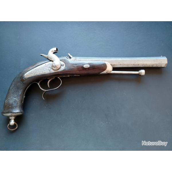 Pistolet 1833 Manufacture Imperiale de Chatellerault Type II 1852.