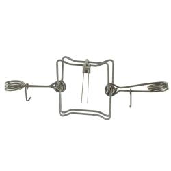 Pi&egrave;ge en X Conibear double ressort acier brut 25 X 25 PHE