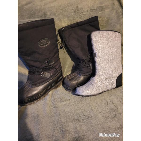 Belles bottes de chasse "Grand froid" de la marque Cabelas