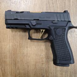 Pistolet Sig Sauer P320 X-compact Spectre Gold cal 9x19 occasion 4654