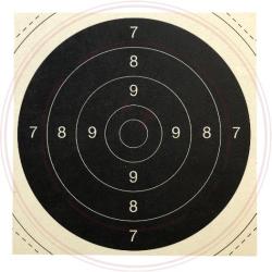 Visuel centre de cible C50 - 21x21 - a l'unit&eacute;e