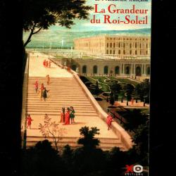 la grandeur du roi soleil de max gallo tirage limit&eacute; + lot de cartes postales sur versailles