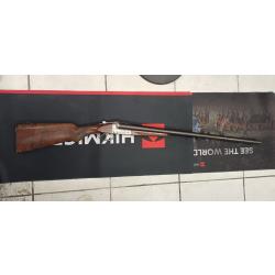 Fusil Gaucher H&eacute;lice Juxtapos&eacute; cal 12/70 canons de 70 cms &agrave; 1 � sans prix de r&eacute;serve !!!