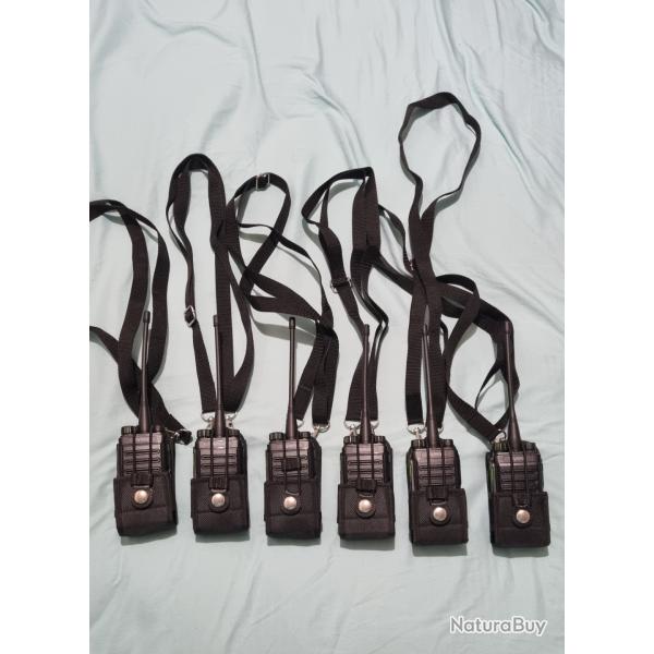 Pack 6 talkies-walkies hytera bd505