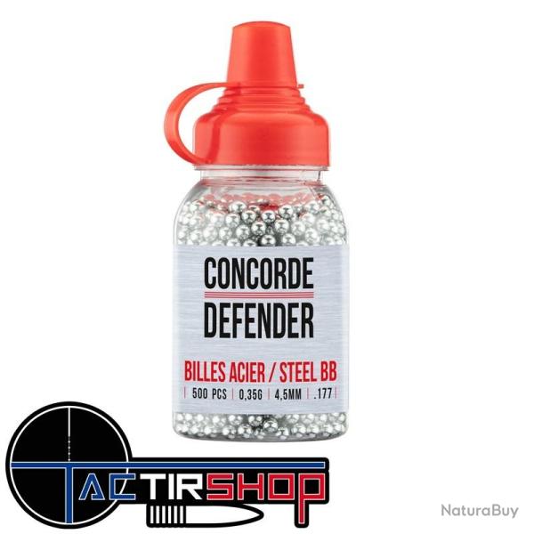 Billes acier Concorde Defender cal. 4,5 mm x 500