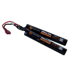 Batterie Li-Ion 7,4v Double 5000 mAh (Evolution Airsoft)