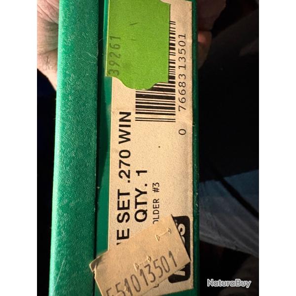 Outils de rechargement 270 win rcbs