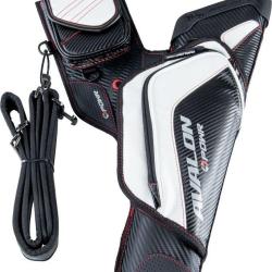 AVALON - Carquois de Hanche POWR GAUCHER (LH) NOIR ET BLANC