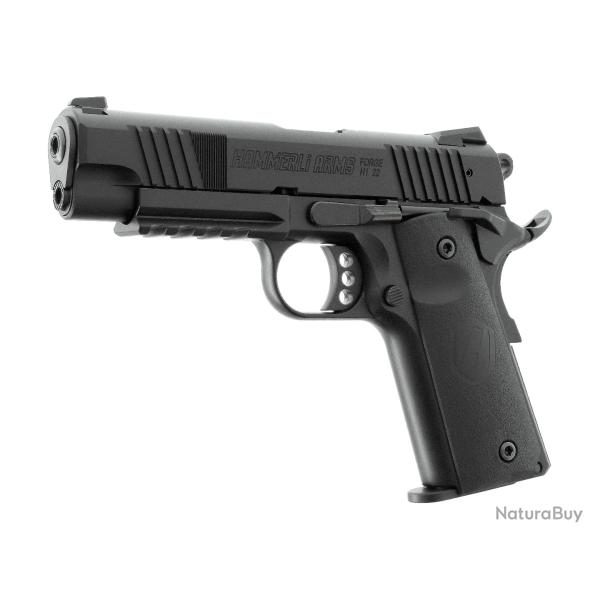 *De nouveau en stock ! Pistolet hammerli 1911 Forge H1 - 22 lr - 12 cps - 4.25" - Noir - 517.10.20