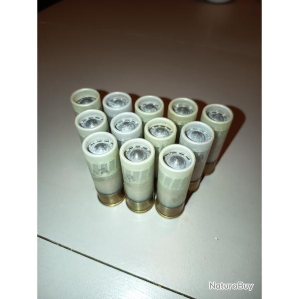 Lot de 12 balles Brenneke Municar calibre 12