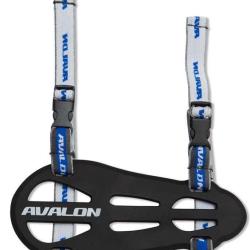 Prot&egrave;ge-bras simple Avalon Classic en caoutchouc flexible Noir
