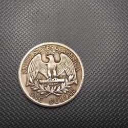 REPRO -  pi&egrave;ce monnaie USA 1 dollar 1865