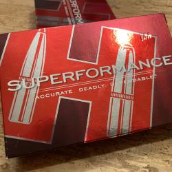 100 MUNITIONS HORNADY SUPERFORMANCE SST CALIBRE 7X64 - 162 GRAINS