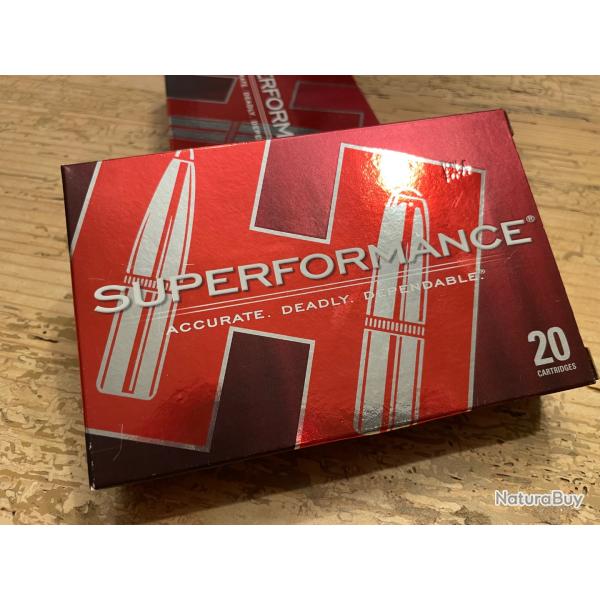100 MUNITIONS HORNADY SUPERFORMANCE SST CALIBRE 7X64 - 162 GRAINS
