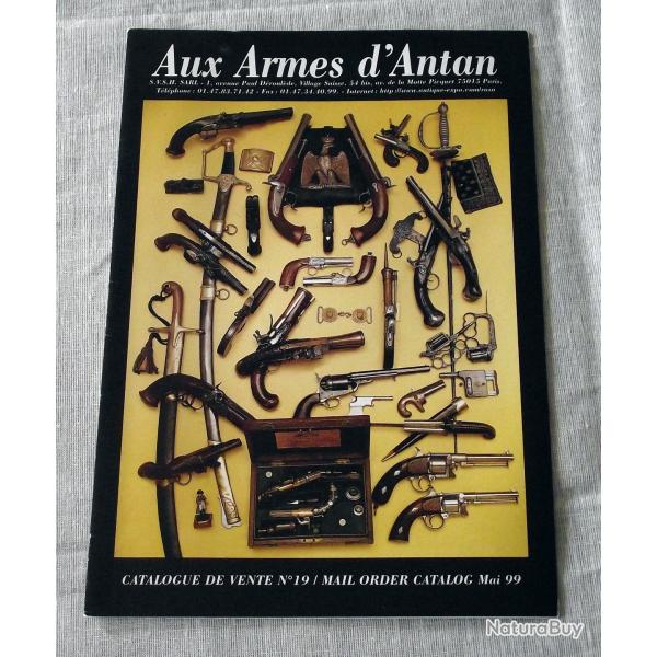 Catalogue de vente : Aux armes d'antan N�19 - Mai 1999