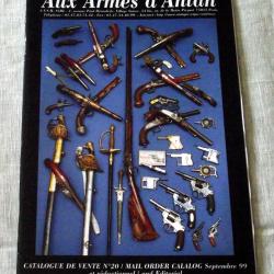 Catalogue de vente : Aux armes d'antan N&deg;20 - Septembre 1999