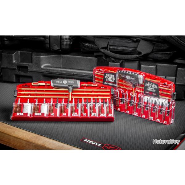 KIT DE NETTOYAGE UNIVERSEL GUN BROSS PRO REAL AVID