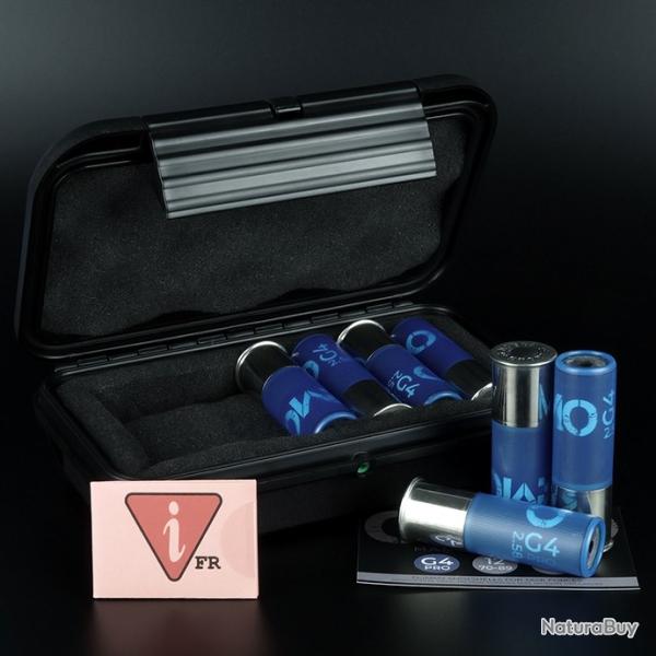 C4MO coffret 7 cartouches professionnelles de manipulation Cal.12/70-89 inerte formation drill IST-C