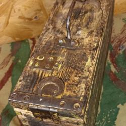 Caisse MG08 15 en bois jaune WW1