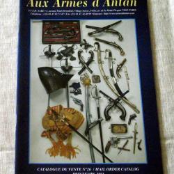 Catalogue de vente : Aux armes d'antan N&deg;26  - Printemps 2001