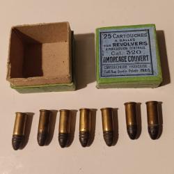 7 munitions cat&eacute;gorie D + bo&icirc;te 320 bulldog