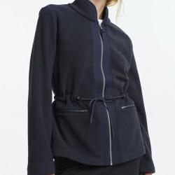 VESTE POLAIRE ZIPEE FEMME MARINE 46