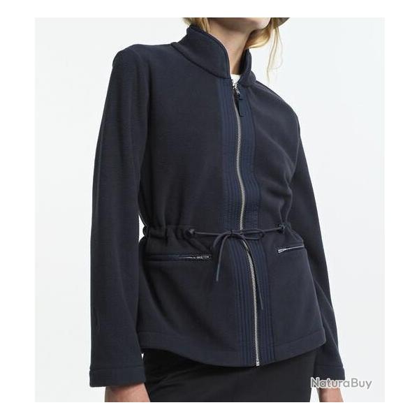 VESTE POLAIRE ZIPEE FEMME MARINE 46