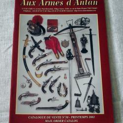 Catalogue de vente : Aux armes d'antan N&deg;30 - Printemps 2002