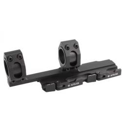 Monture de lunette de chasse &agrave; d&eacute;gagement rapide noir  adaptateur optique