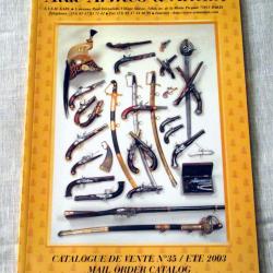 Catalogue de vente : Aux armes d'antan N&deg; 35 / Et&eacute; 2003