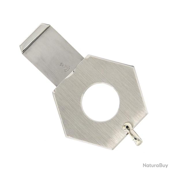 Coupe Cigares Hexagone inox satin� (petit) - Eloi Pernet