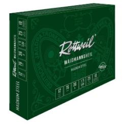Munitions ROTTWEIL waidmannsheil magnum steel cal.12/76 36g bj par 50