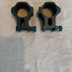 Colliers hauts 23mm Vector Optics - 30mm vers picatinny