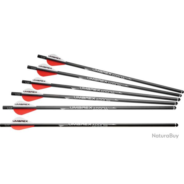 FLECHES POUR UMAREX AIRJAVELIN AVEC FIELD TIP - PACK DE 6 (REF.: 2252663)