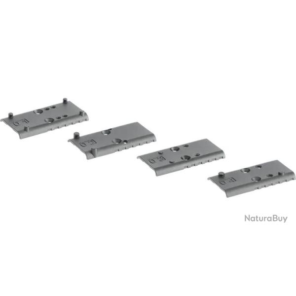 4 INTERFACES MOS 1 GLOCK MOS AIRGUN/AIRSOFT - DOCTER, TRIJICON, C-MORE, LEUPOLD