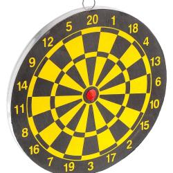 CIBLE FLECHETTES DOUBLE FACE UMAREX DARTBOARD POUR CARABINES A AIR