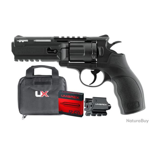 PACK UX TORNADO CO2 CAL BB/4.5MM + LASER, FOURREAU ET CO2