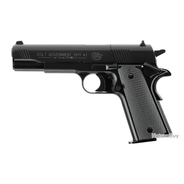 PIST COLT GOVERNMENT 1911 A1 CO2 CAL 4.5 BLACK