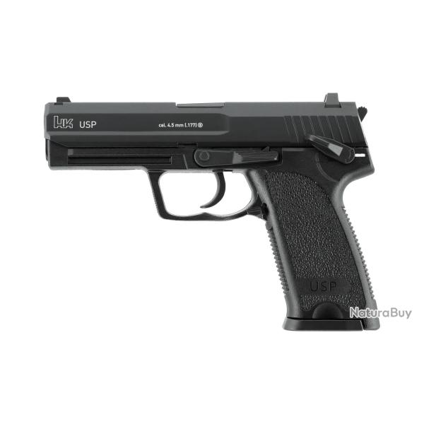 PIST HECKLER & KOCH USP BLACK BLOWBACK CO2 CAL BB/4.5MM