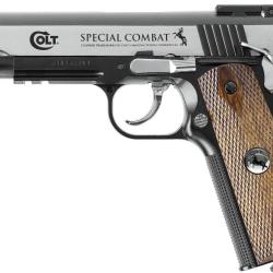 PIST SP COMBAT CLASSIC COLT CO2 CAL BB/4.5 DARK OPS