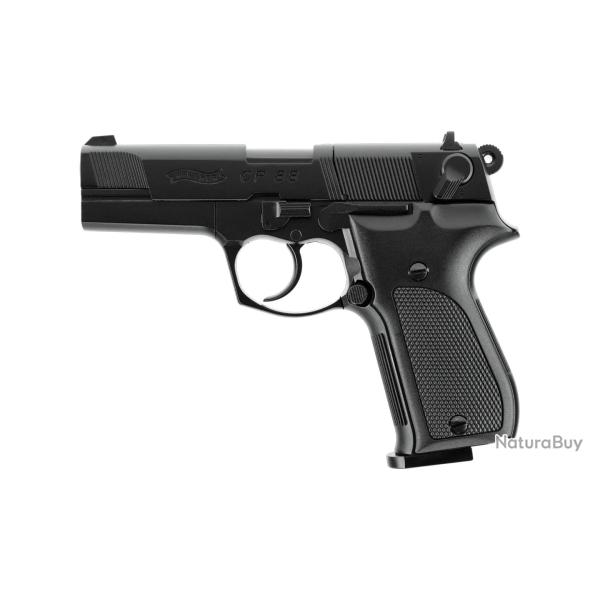 PIST WALTHER CP88 3.5'' BLACK WALTHER CO2 CAL 4.5MM