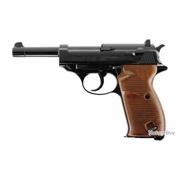 PIST WALTHER P38 BLACK CO2 CAL BB/4.5MM