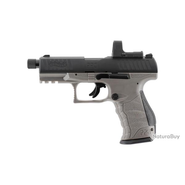 PIST WALTHER PPQ M2 Q4 TAC COMBO 4,6'' CO2 CAL 4.5MM AVEC VISEUR RDS 8
